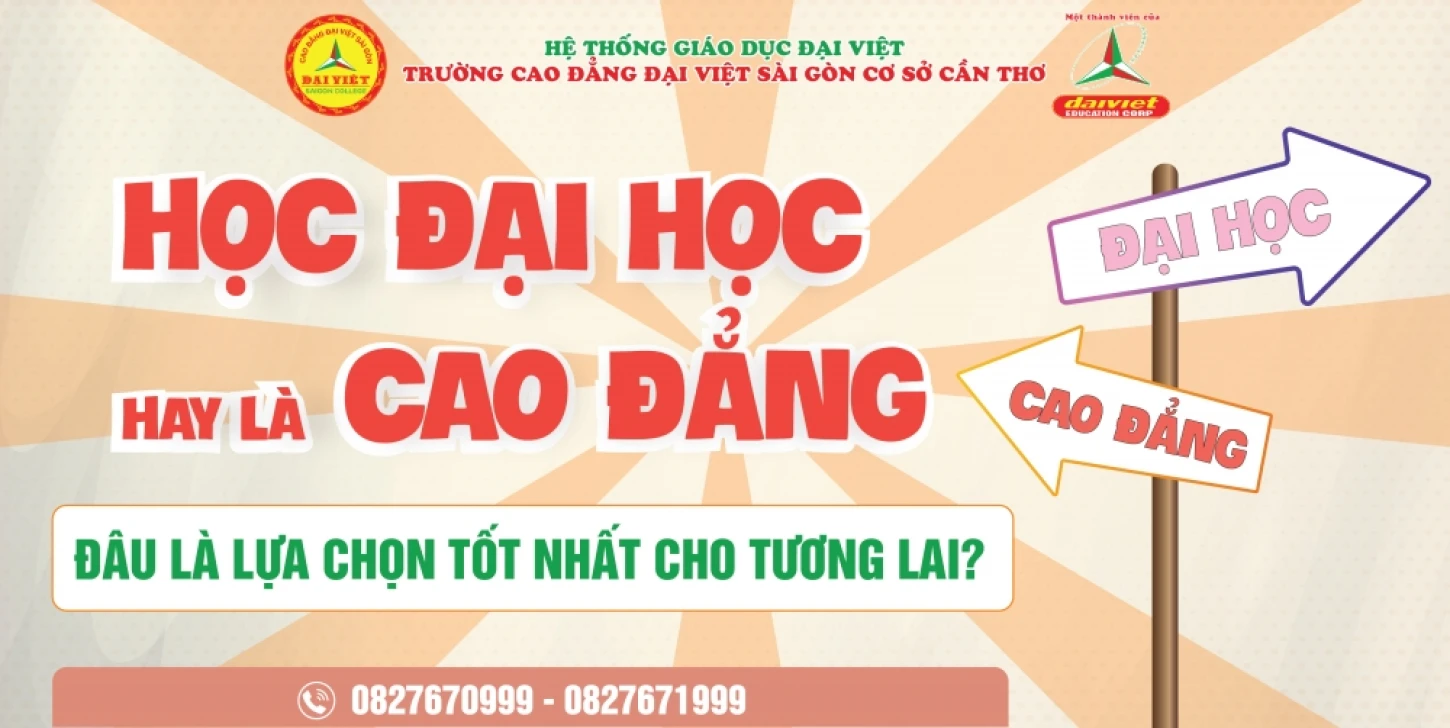 Học Đại Học Hay Là Cao Đẳng: Đâu Là Lựa Chọn Tốt Nhất Cho Tương Lai?