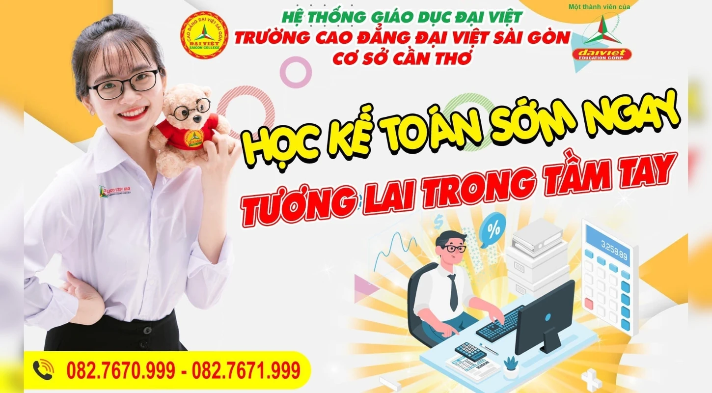 Học Kế Toán Sớm Ngay - Tương Lai Trong Tầm Tay