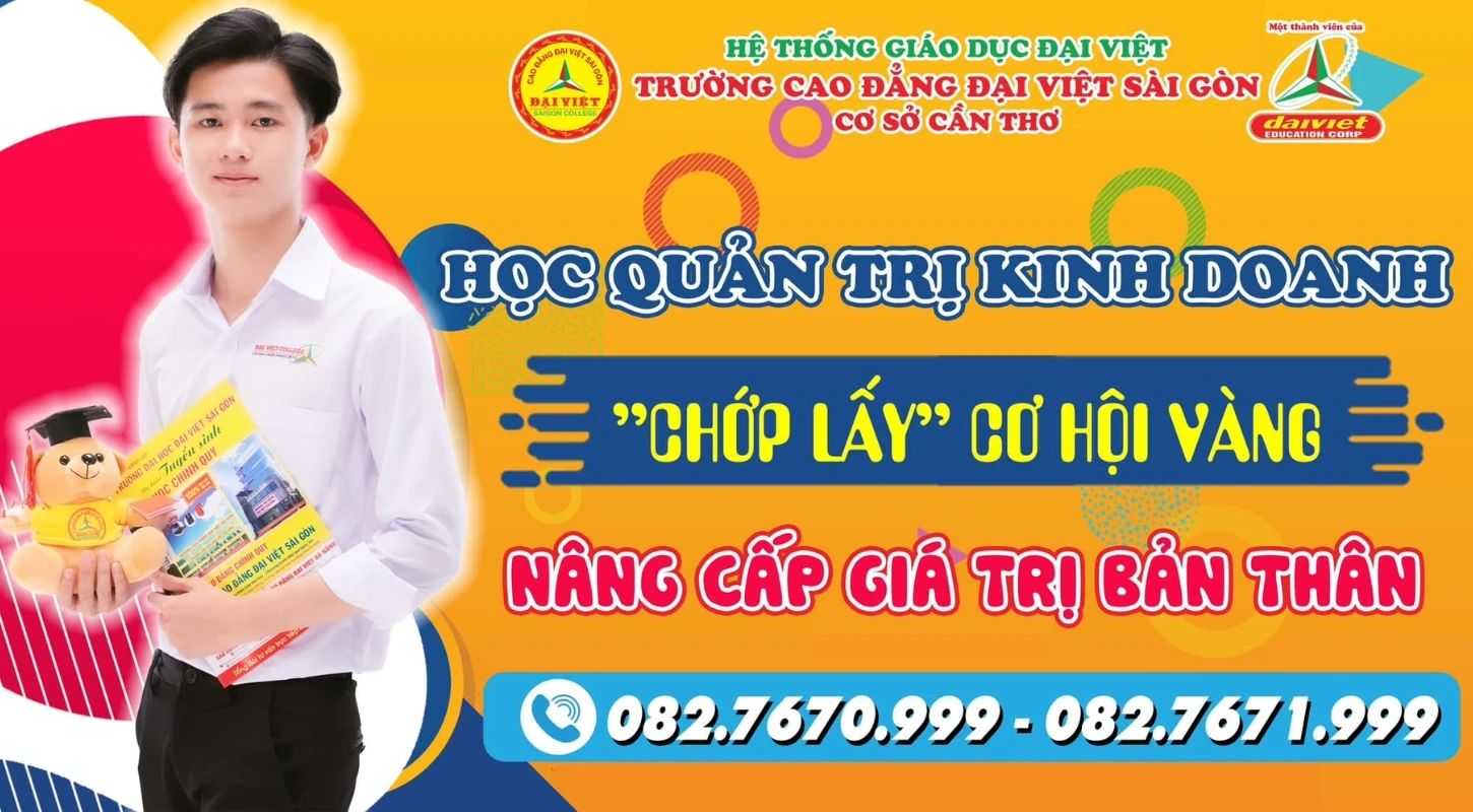 Học Quản Trị Kinh Doanh Chớp Lấy” Cơ Hội Vàng Nâng Cấp Giá Trị Bản Thân