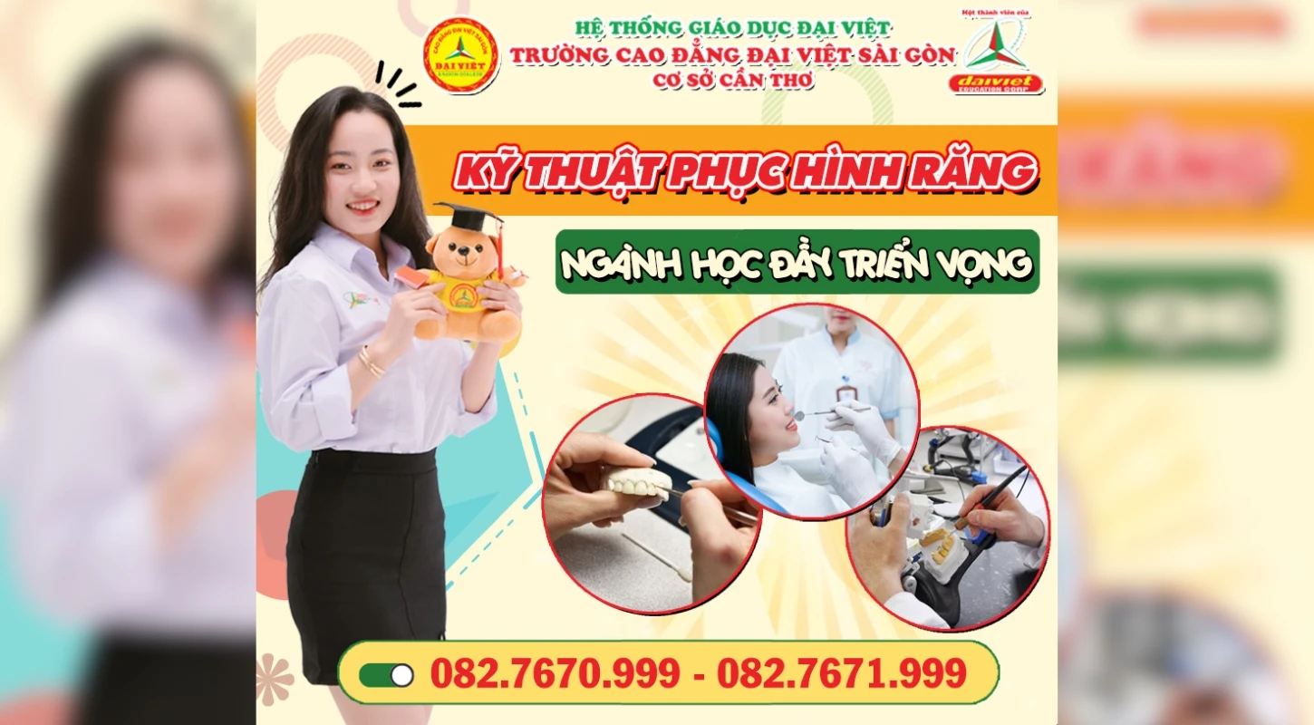 Kỹ Thuật Phục Hình Răng Ngành Học Đầy Triển Vọng