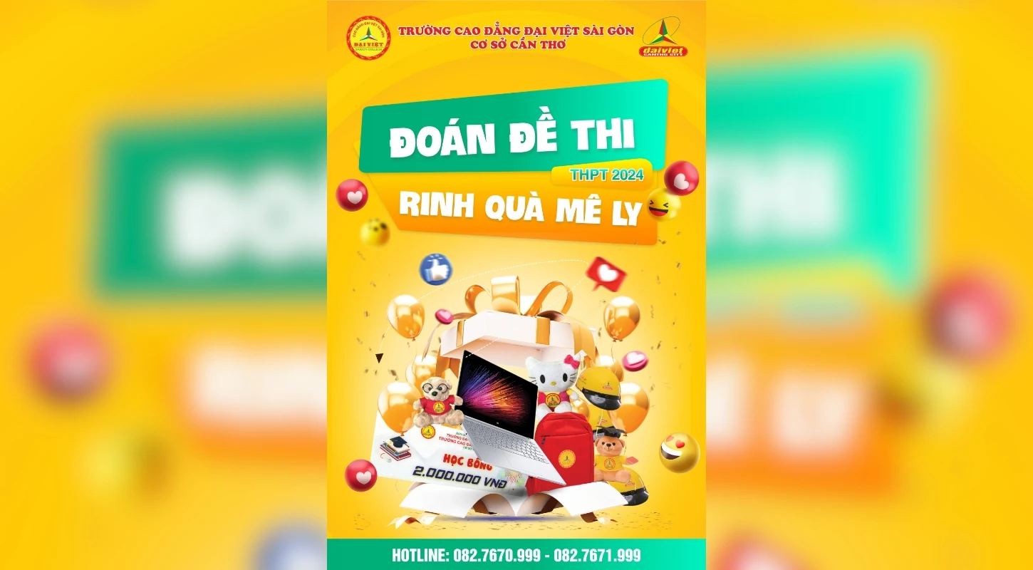 Mini Game: Đoán Đề Thi Rinh Quà Mê Ly (Bắt Đầu Từ 21/6/2024- Đến Hết Ngày 26/6/2024)