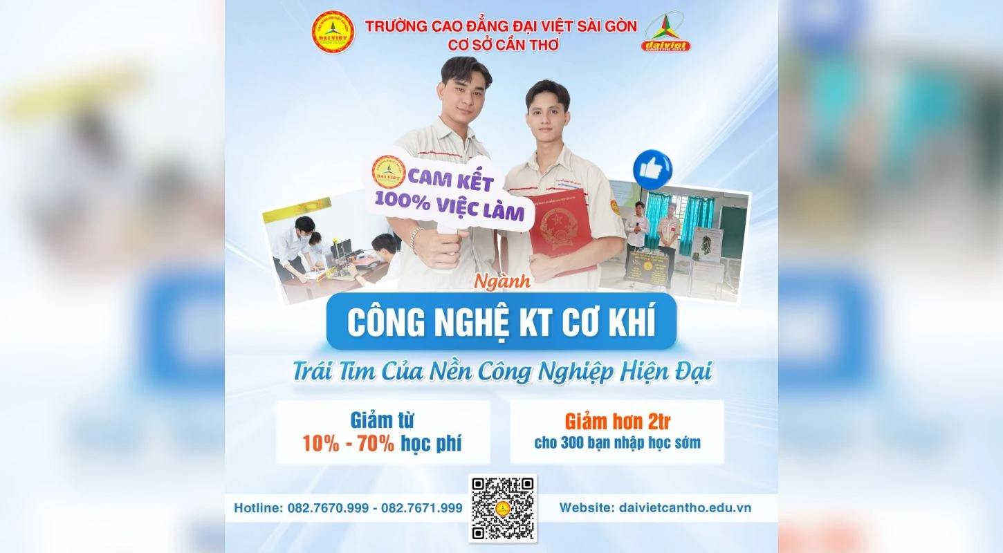 Ngành Công Nghệ Kỹ Thuật Cơ Khí – Trái Tim Của Nền Công Nghiệp Hiện Đại