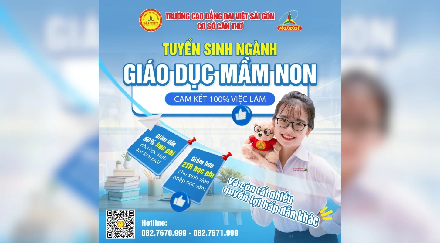 Thông Báo Tuyển Sinh Hệ Cao Đẳng Ngành Giáo Dục Mầm Non Năm 2026