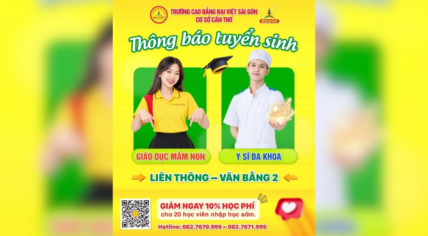 THÔNG BÁO TUYỂN SINH LIÊN THÔNG – VĂN BẰNG 2