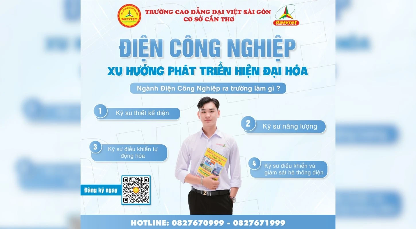 Thông Báo Tuyển Sinh Ngành Điện Công Nghiệp Xu Hướng Phát Triển Hiện Đại Hoá