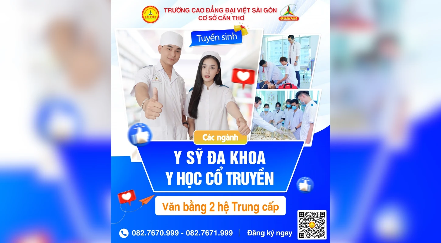 Thông Báo Tuyển Sinh Văn Bằng 2 Hệ Trung Cấp Ngành Y Sỹ Đa Khoa Và Y Học Cổ Truyền