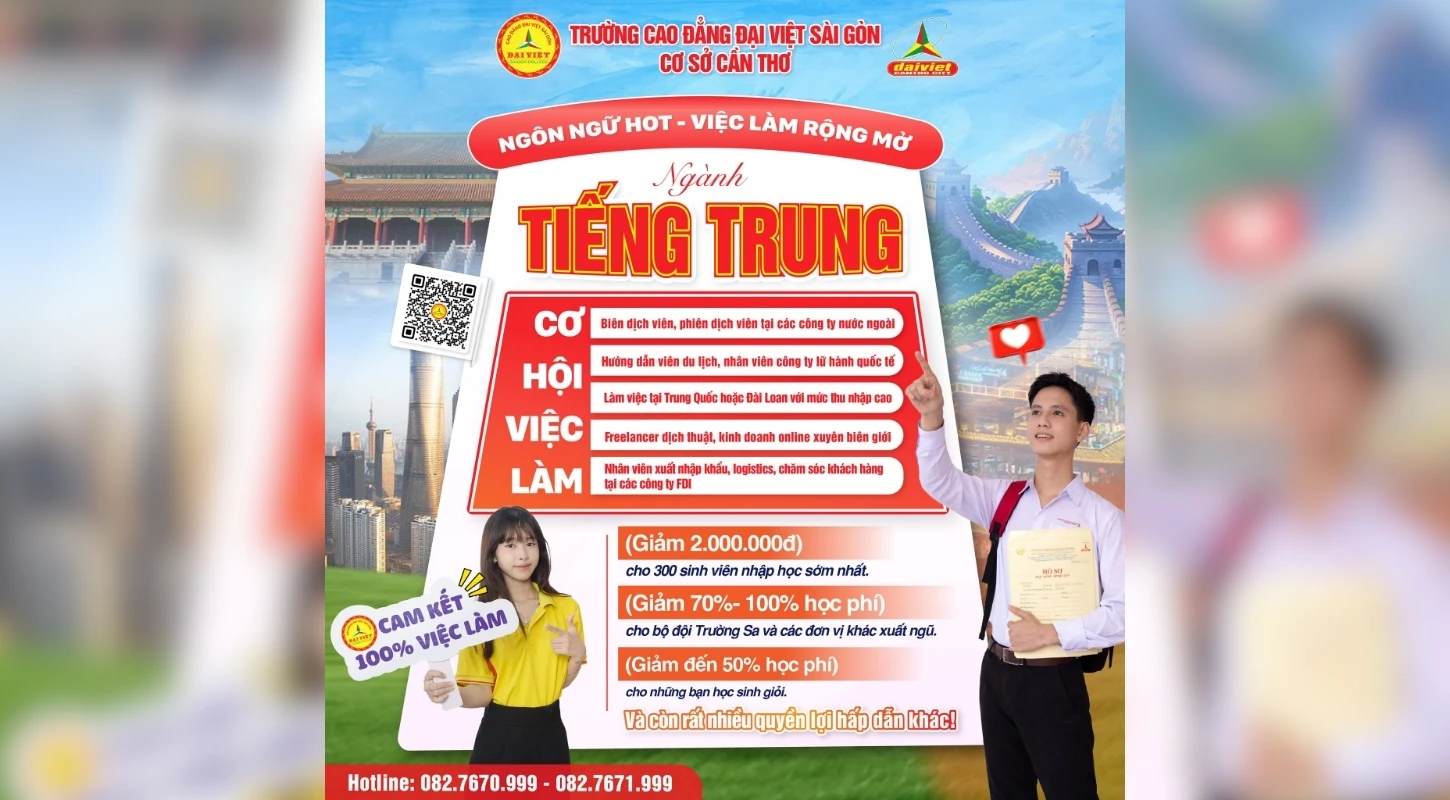 TIẾNG TRUNG: NGÔN NGỮ HOT – VIỆC LÀM RỘNG MỞ