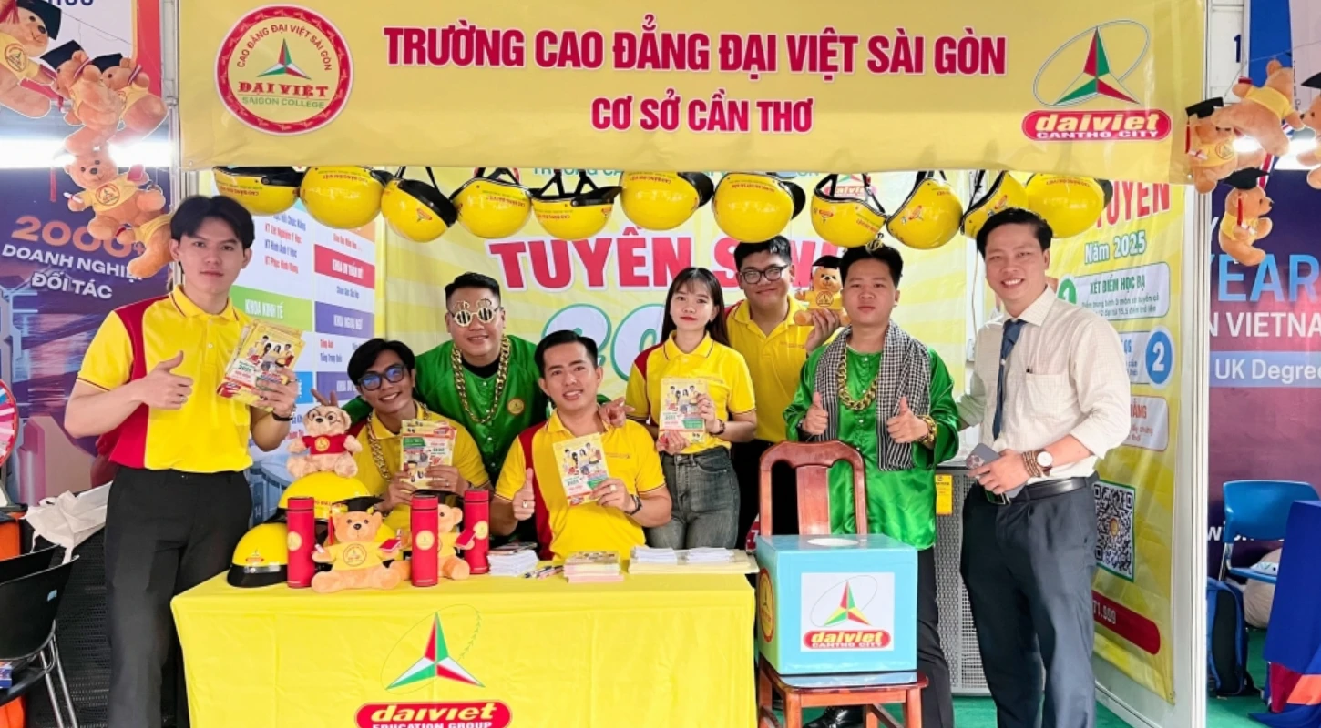 Trường Cao Đẳng Đại Việt Sài Gòn Cơ Sở Cần Thơ Tại Ngày Hội Tuyển Sinh Đại Học Cần Thơ