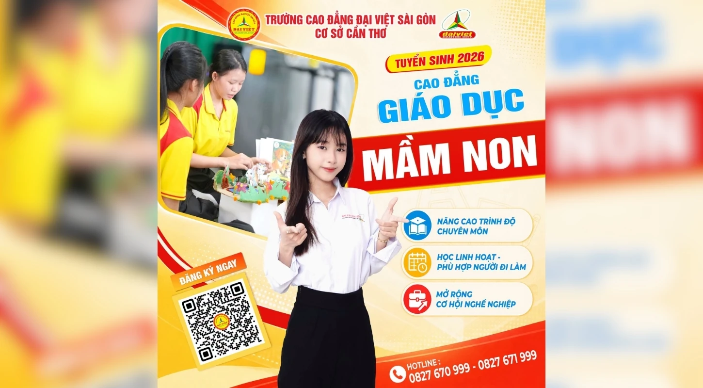 TUYỂN SINH CAO ĐẲNG GIÁO DỤC MẦM NON