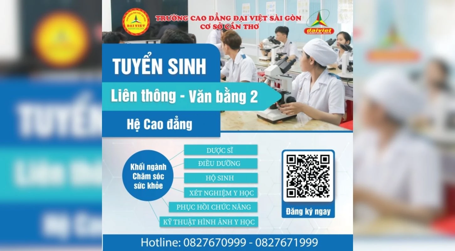 Tuyển Sinh Cao Đẳng Liên Thông, Văn Bằng 2 Khối Ngành Y Dược