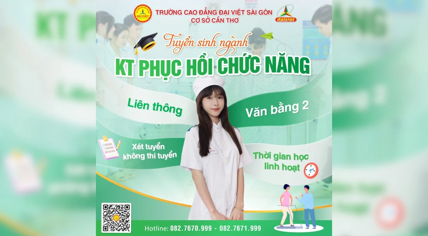 Tuyển Sinh Liên Thông, Văn Bằng 2 Ngành Kỹ Thuật Phục Hồi Chức Năng