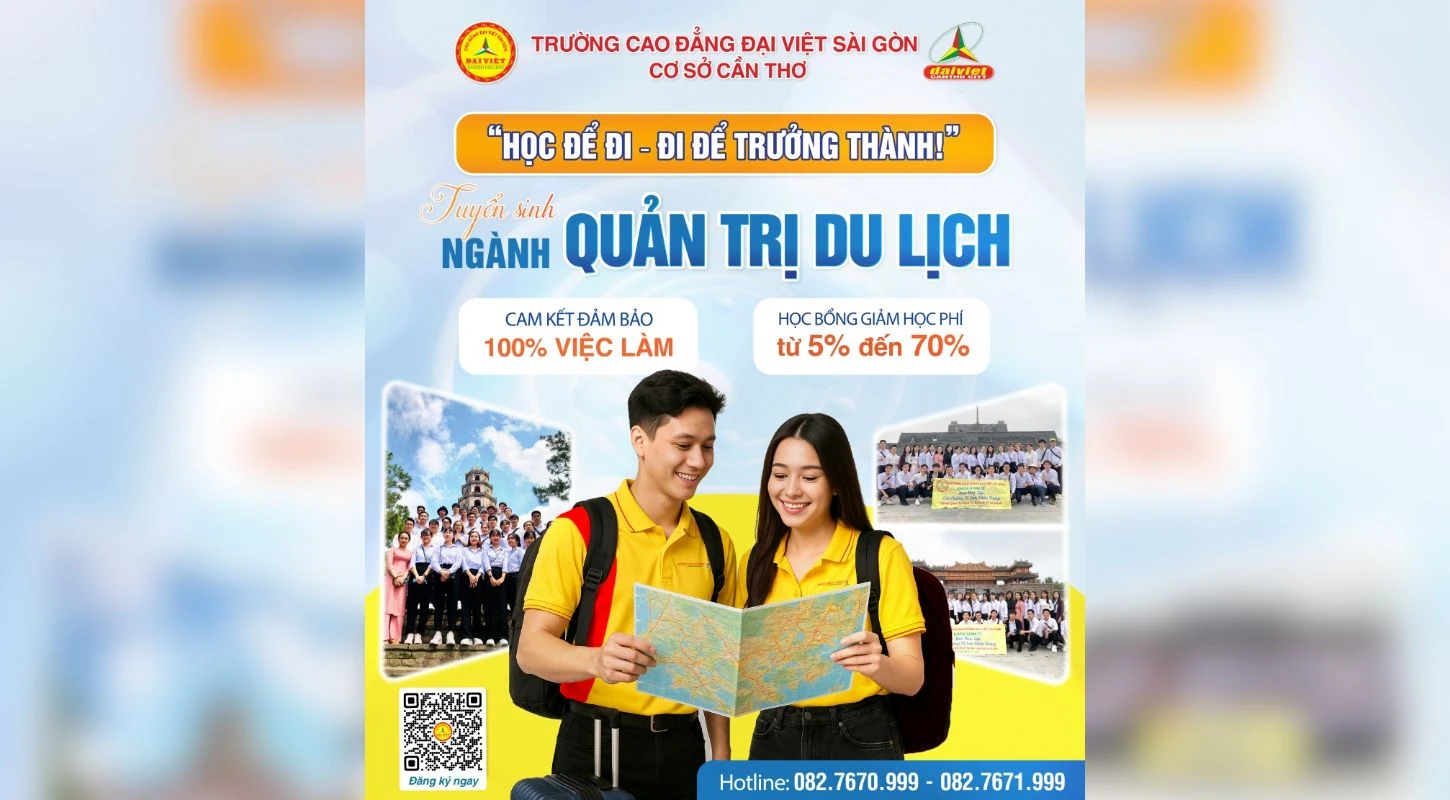 Tuyển Sinh Ngành Quản Trị Du Lịch