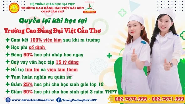 4 Lý Do Nên Chọn Học Ngành Dược – Cơ Hội Cho Sinh Viên Trường Cao Đẳng Đại Việt Sài Gòn Cơ Sở Cần Thơ