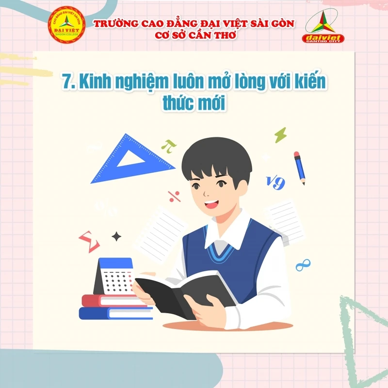 7 Kinh Nghiệm Hữu Ích Dành Cho Tân Sinh Viên