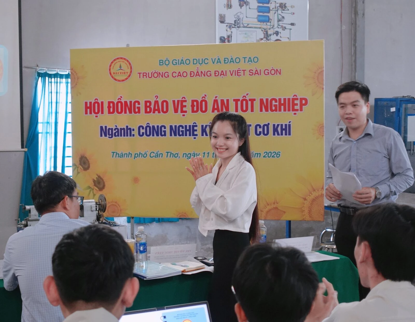 BẢO VỆ ĐỒ ÁN TỐT NGHIỆP – NGÀNH CÔNG NGHỆ KỸ THUẬT CƠ KHÍ