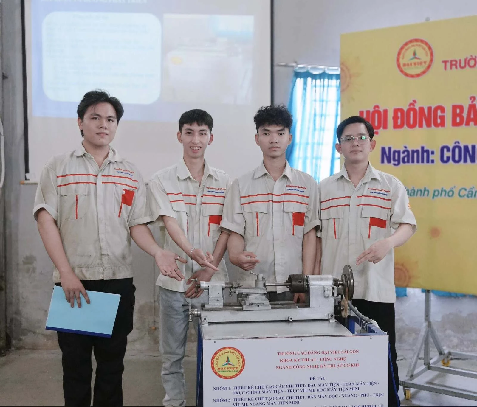 BẢO VỆ ĐỒ ÁN TỐT NGHIỆP – NGÀNH CÔNG NGHỆ KỸ THUẬT CƠ KHÍ