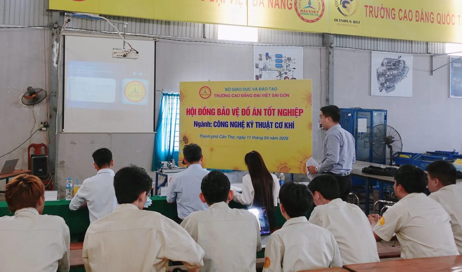 BẢO VỆ ĐỒ ÁN TỐT NGHIỆP – NGÀNH CÔNG NGHỆ KỸ THUẬT CƠ KHÍ