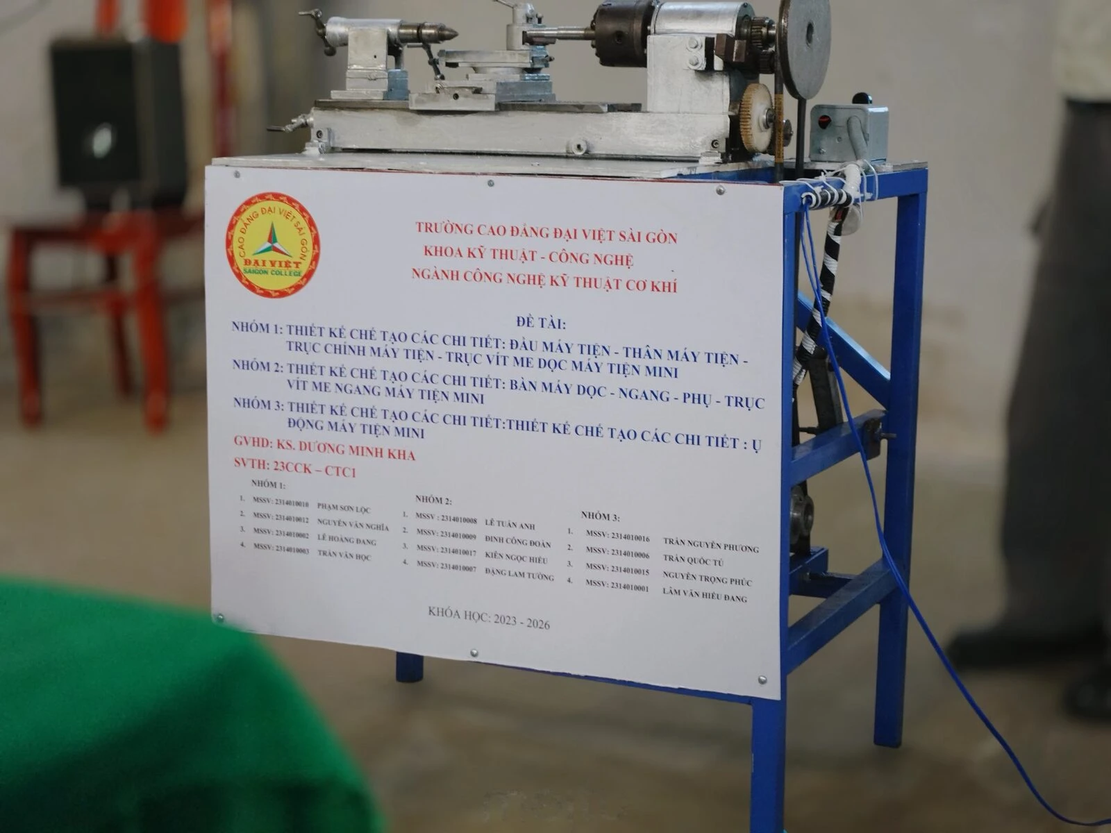 BẢO VỆ ĐỒ ÁN TỐT NGHIỆP – NGÀNH CÔNG NGHỆ KỸ THUẬT CƠ KHÍ