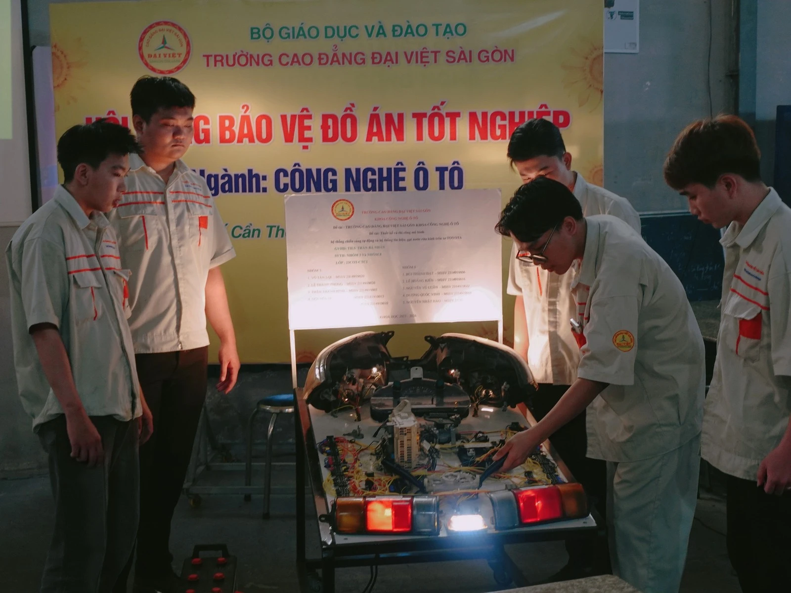 BẢO VỆ ĐỒ ÁN TỐT NGHIỆP – NGÀNH CÔNG NGHỆ Ô TÔ