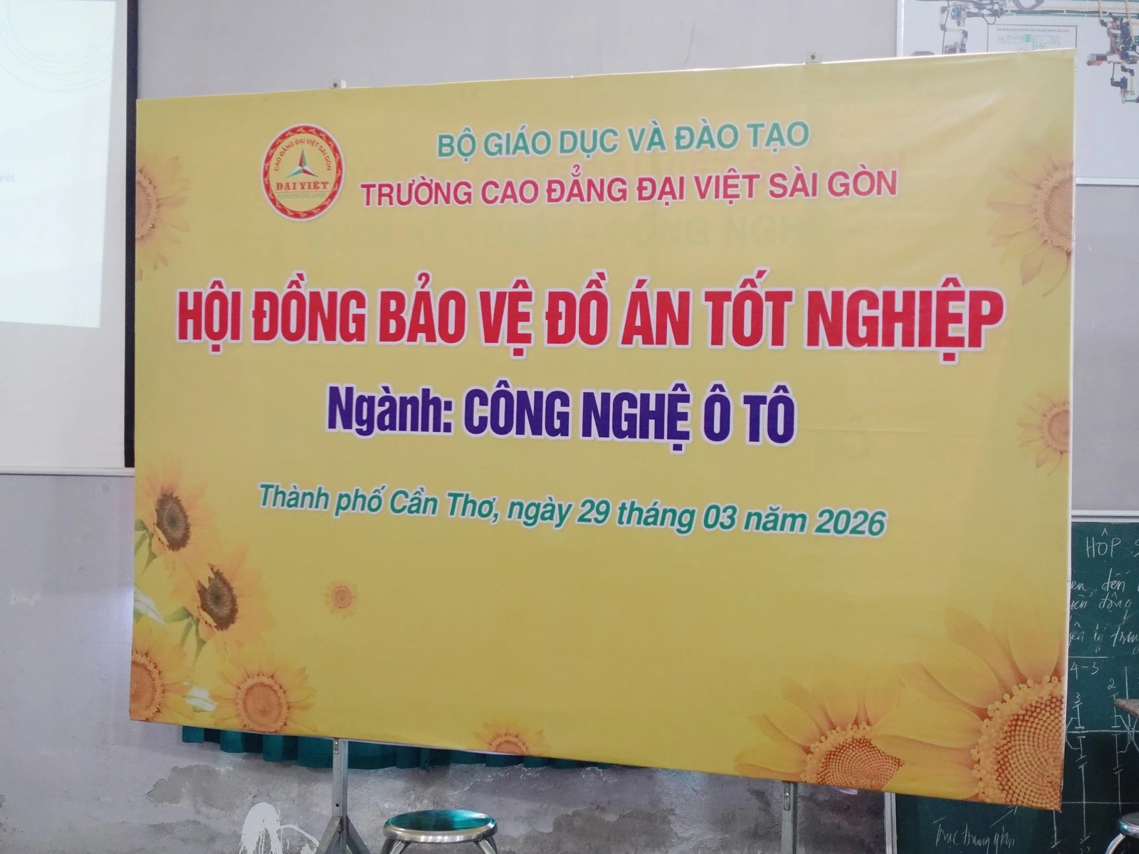 BẢO VỆ ĐỒ ÁN TỐT NGHIỆP – NGÀNH CÔNG NGHỆ Ô TÔ