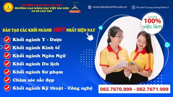 Tuyển Sinh Đại Việt Cần Thơ 2023 – Quy Trình Trở Thành Sinh Viên & Các Chính Sách Hỗ Trợ