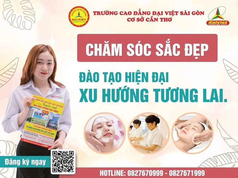 Chăm Sóc Sắc Đẹp - Đào Tạo Hiện Đại - Xu Hướng Tương Lai
