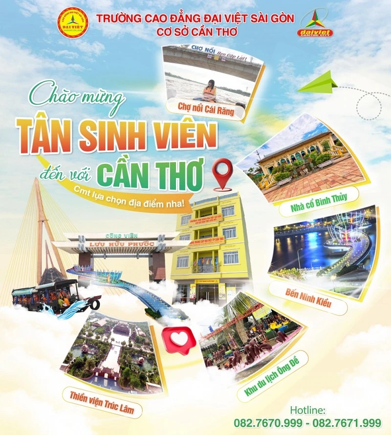 Chào Mừng Các Tân Sinh Viên Đến Với Cần Thơ – Thành Phố Miền Tây Mộng Mơ