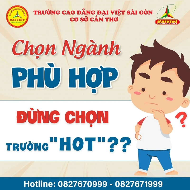Chọn Ngành Phù Hợp, Đừng Chọn Trường "Hot"