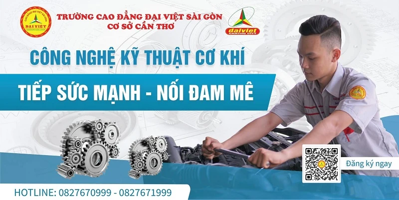 Công Nghệ Kỹ Thuật Cơ Khí Tiếp Sức Mạnh - Nối Đam Mê