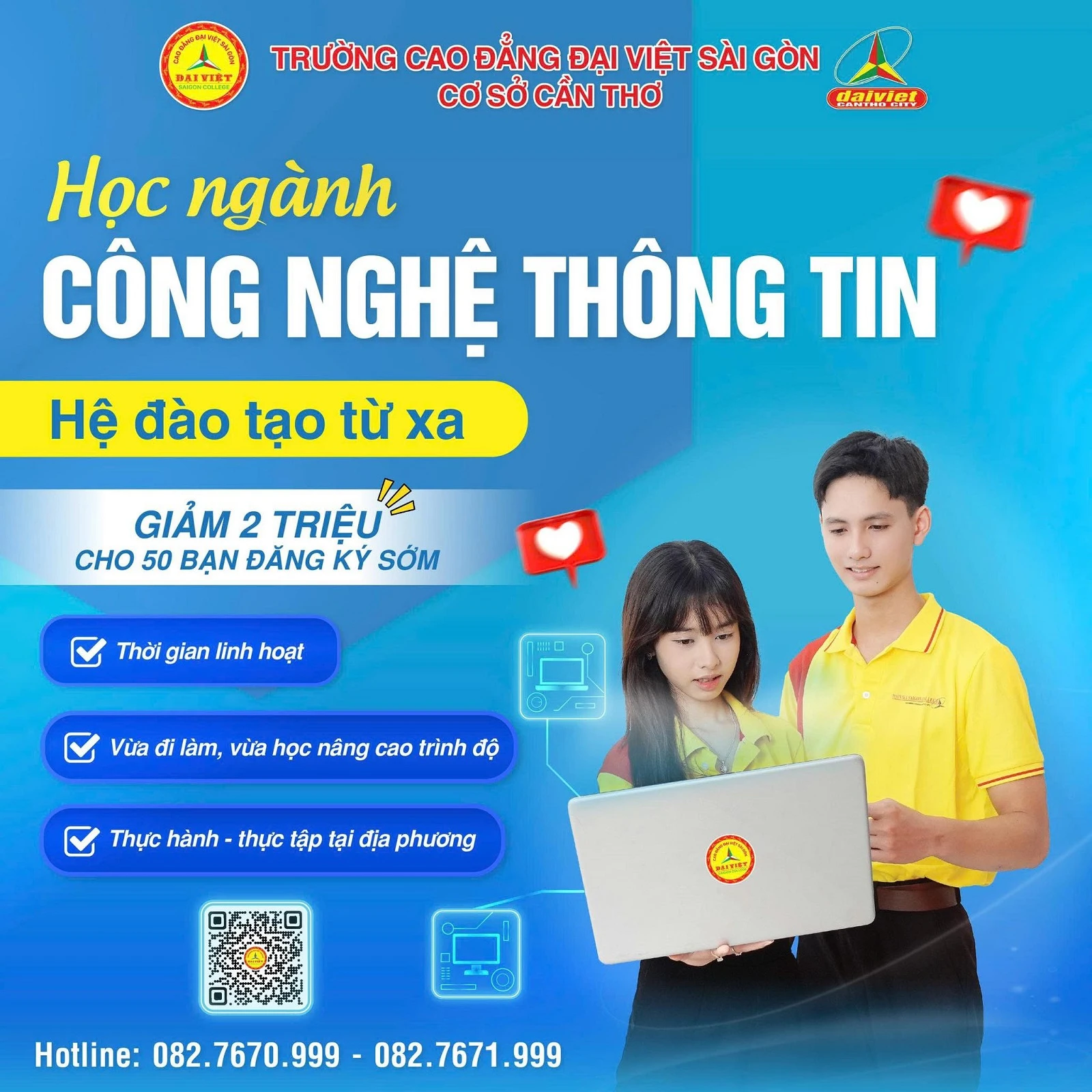 CÔNG NGHỆ THÔNG TIN HỆ ĐÀO TẠO TỪ XA – HỌC LINH HOẠT, BẮT KỊP XU HƯỚNG THỜI ĐẠI
