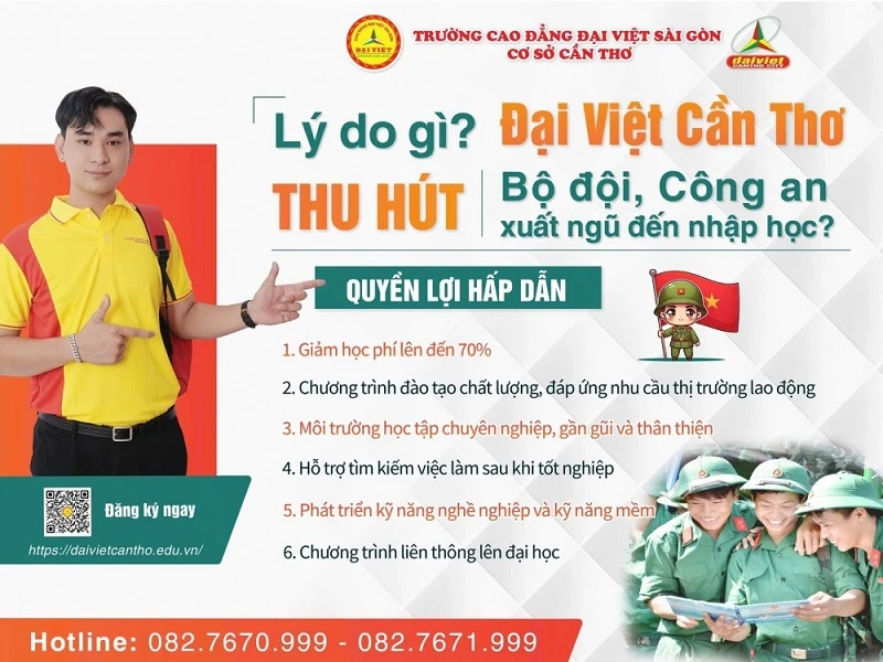 Đại Việt Tp Cần Thơ – Điểm Đến Lý Tưởng Cho Bộ Đội, Công An Xuất Ngũ