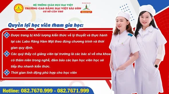 Tuyển Sinh Chứng Chỉ Răng Hàm Mặt 2023 tại Trường Đại Việt Cần Thơ