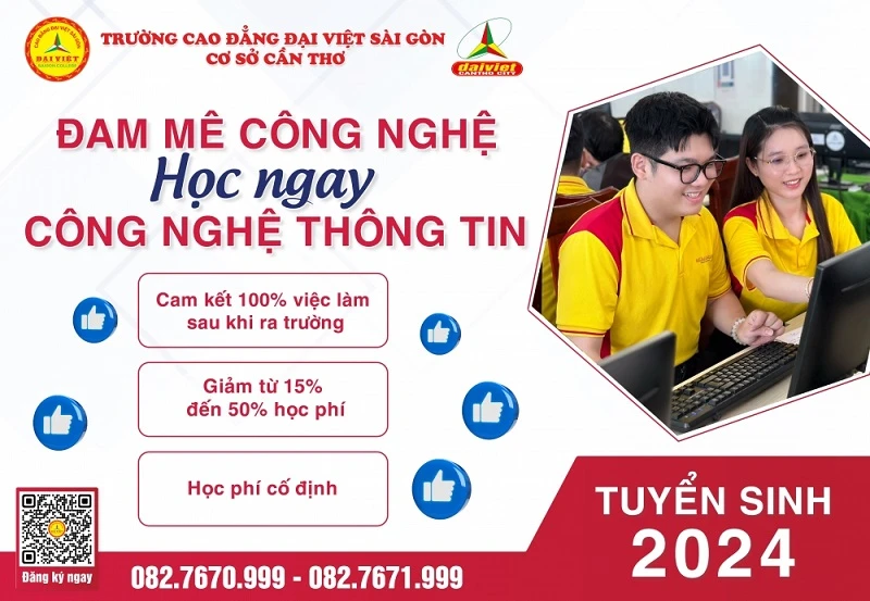Đam Mê Công Nghệ - Học Ngay Công Nghệ Thông Tin - Nhận Ngay Học Bổng