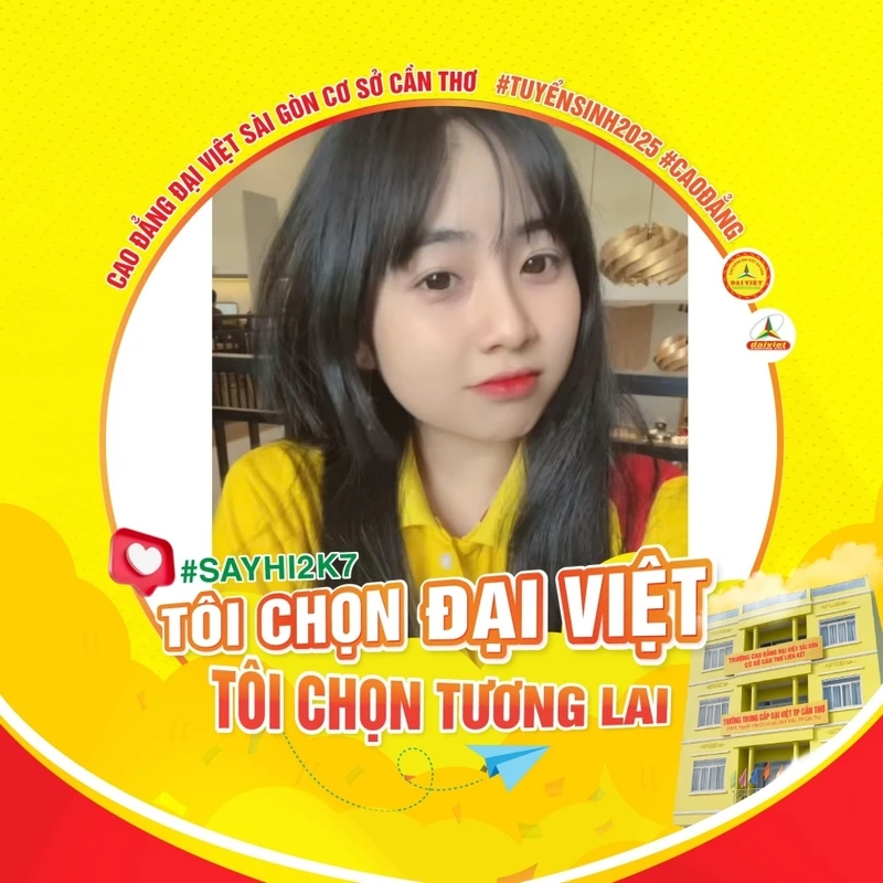 Khung Avatar Chào Đón Tân Sinh Viên K25 Chính Thức Đã Có Mặt