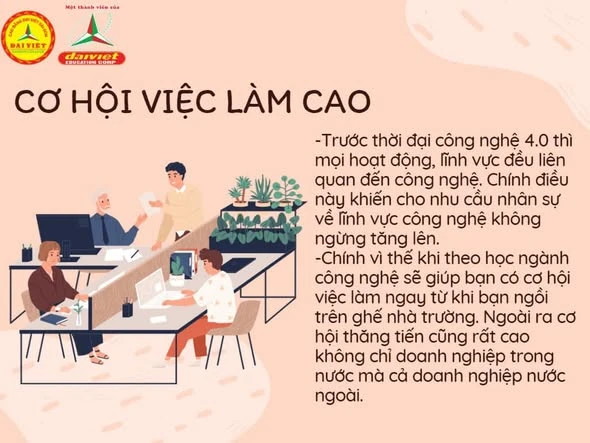 Lợi Ích Khi Học Công Nghệ Thông Tin – Tuyển Sinh Trường Cao Đẳng Đại Việt Sài Gòn Cơ Sở Cần Thơ