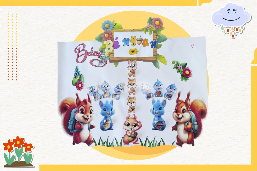 Những Tác Phẩm Sáng Tạo Đầy Màu Sắc Từ Sinh Viên Ngành Giáo Dục Mầm Non Tại Đại Việt Cần Thơ