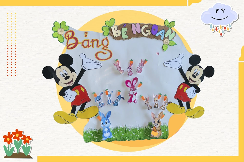 Những Tác Phẩm Sáng Tạo Đầy Màu Sắc Từ Sinh Viên Ngành Giáo Dục Mầm Non Tại Đại Việt Cần Thơ