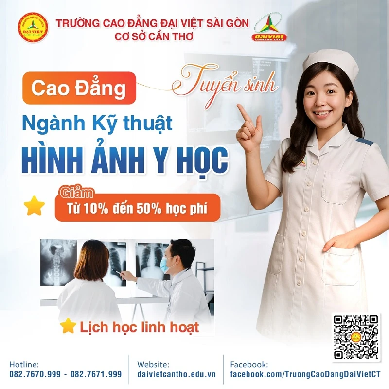 Thông Báo Tuyển Sinh Cao Đẳng Ngành Kỹ Thuật Hình Ảnh Y Học Hệ Vừa Học Vừa Làm