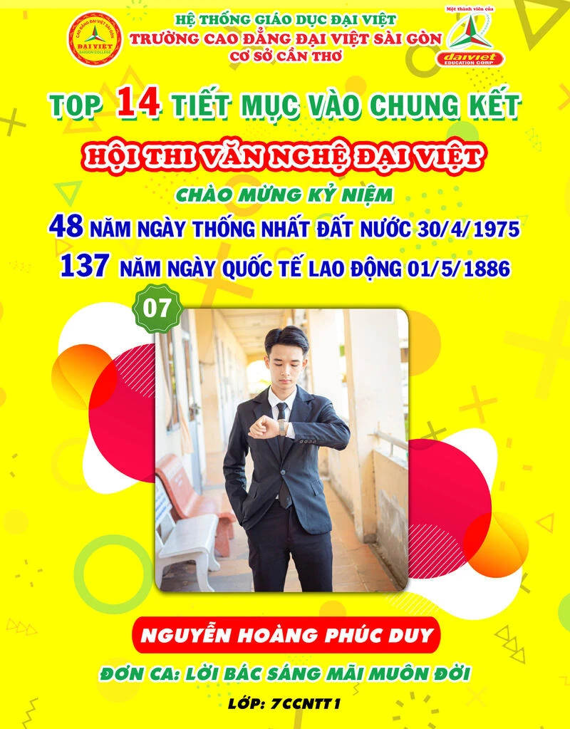Top 14 Tiết Mục Vào Chung Kết Hội Thi Văn Nghệ Đại Việt