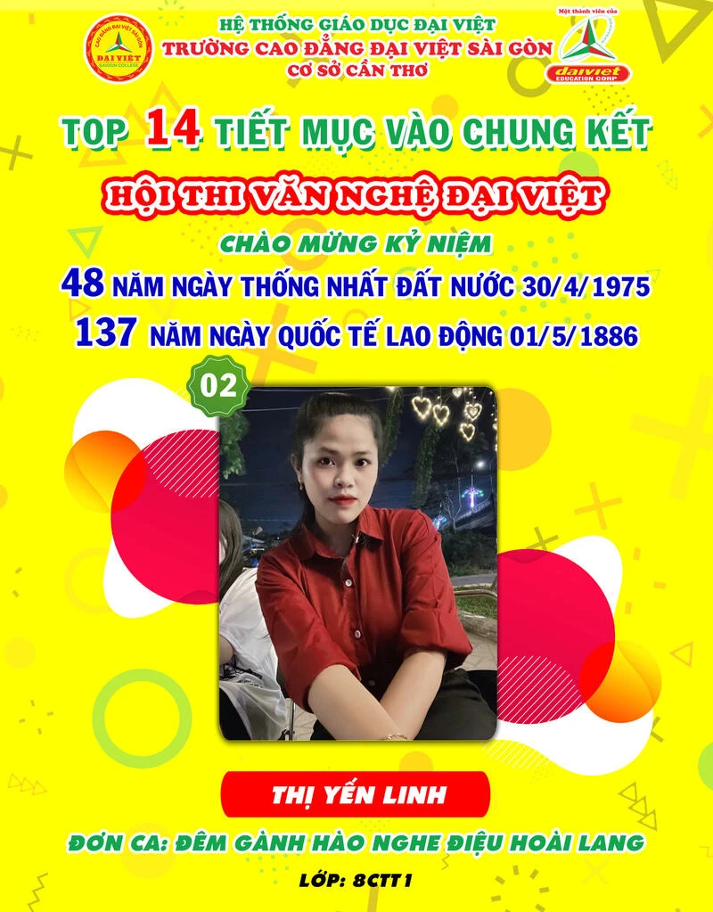 Top 14 Tiết Mục Vào Chung Kết Hội Thi Văn Nghệ Đại Việt
