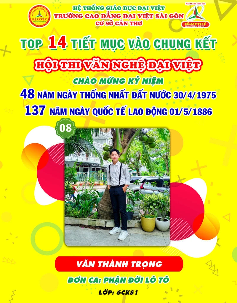 Top 14 Tiết Mục Vào Chung Kết Hội Thi Văn Nghệ Đại Việt