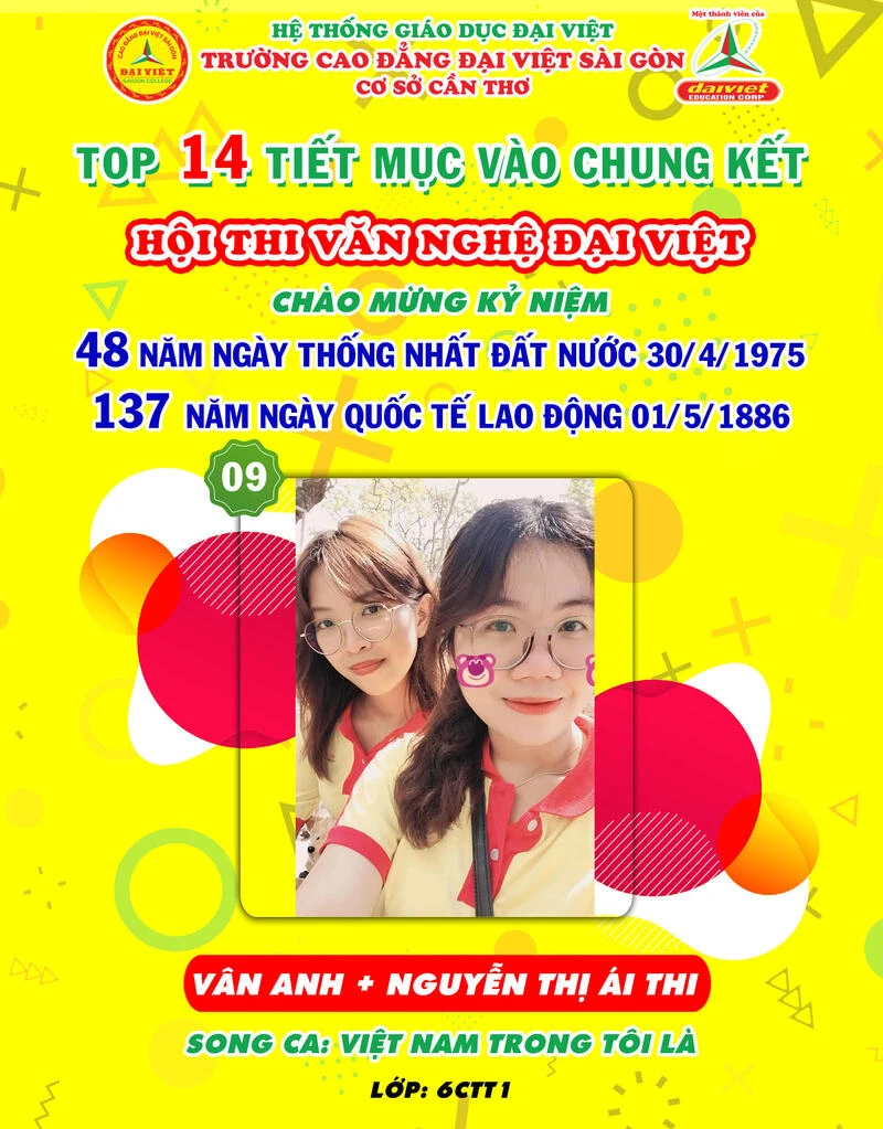 Top 14 Tiết Mục Vào Chung Kết Hội Thi Văn Nghệ Đại Việt