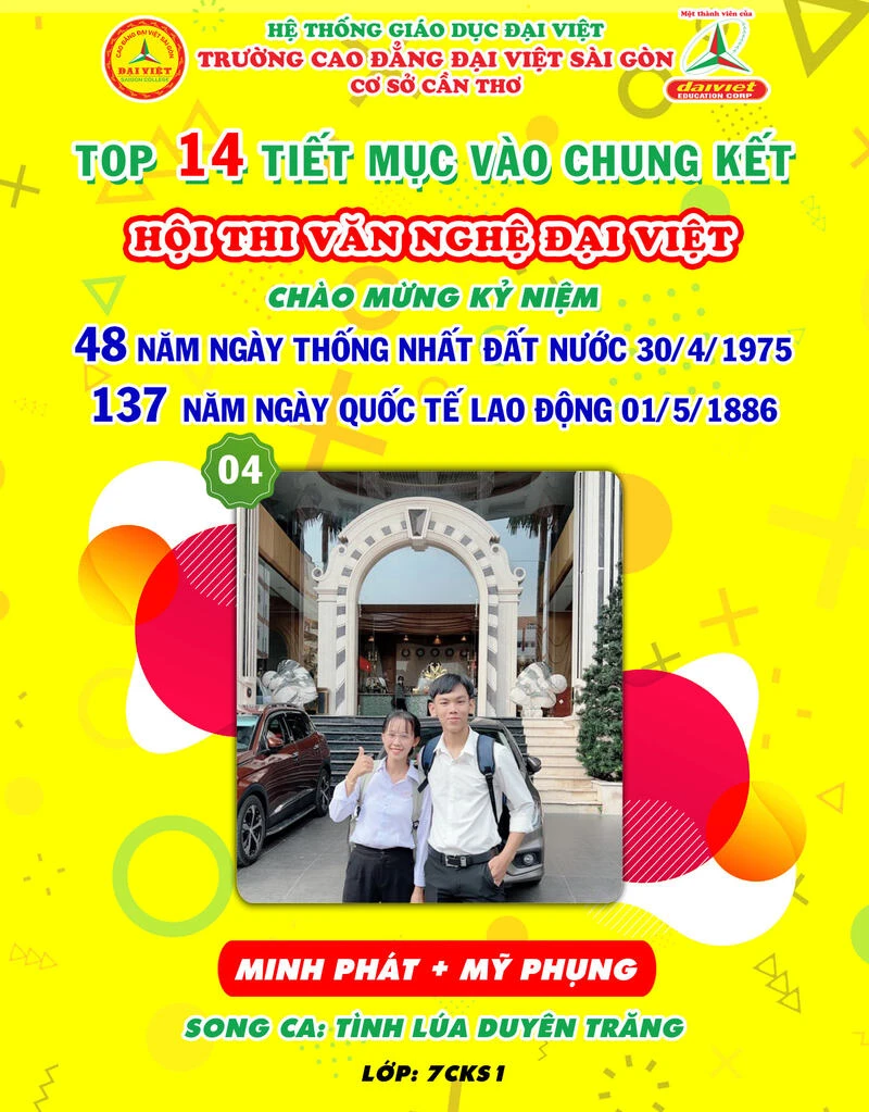 Top 14 Tiết Mục Vào Chung Kết Hội Thi Văn Nghệ Đại Việt