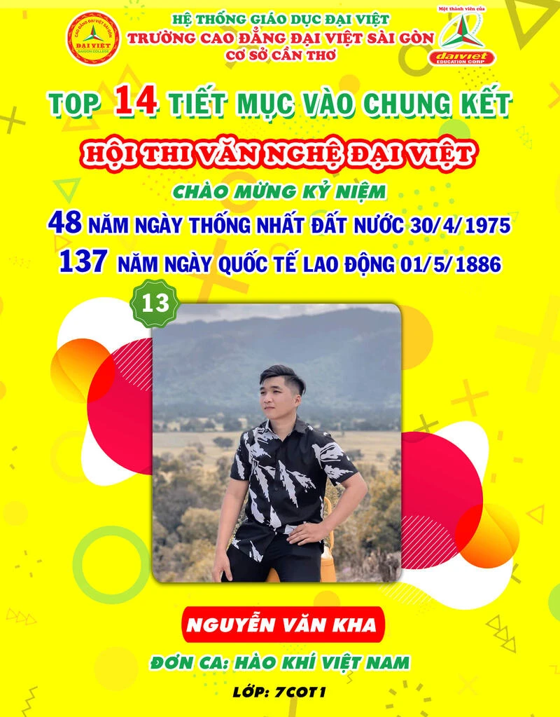 Top 14 Tiết Mục Vào Chung Kết Hội Thi Văn Nghệ Đại Việt
