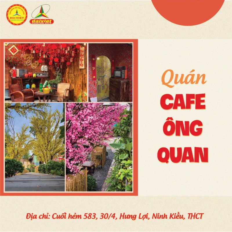 Top Quán Cà Phê Chụp Ảnh Tết 2024 Đẹp Tại Cần Thơ – Gợi Ý Từ Đại Việt