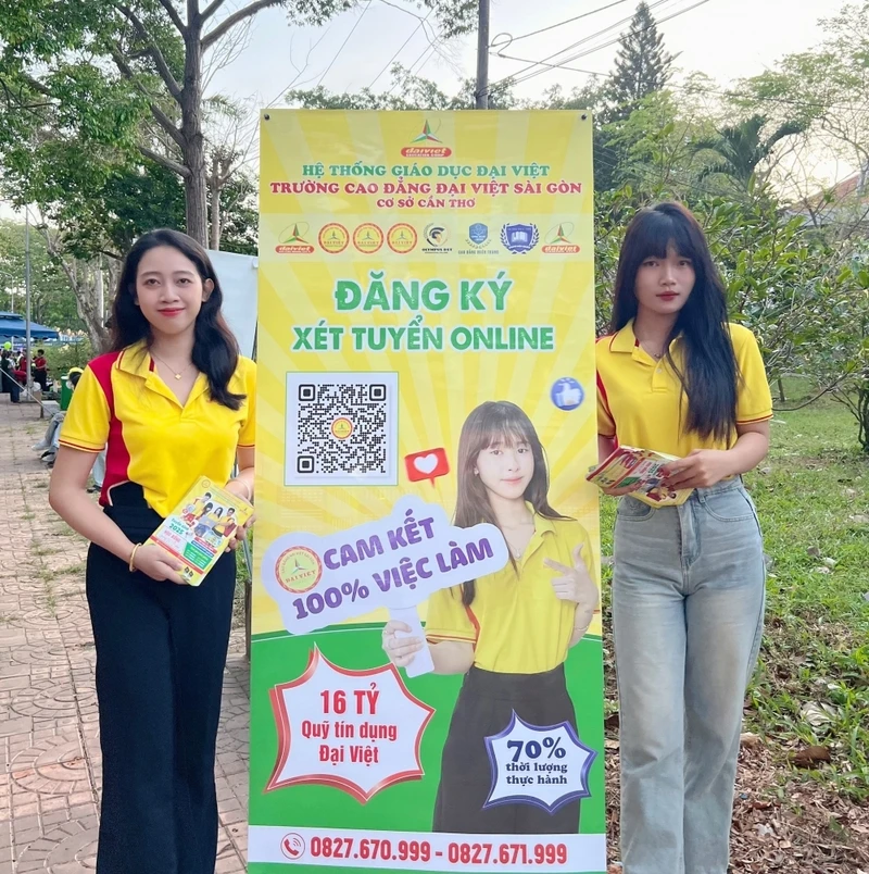 Trường Cao Đẳng Đại Việt Sài Gòn Cơ Sở Cần Thơ Tại Ngày Hội Tuyển Sinh Đại Học Cần Thơ