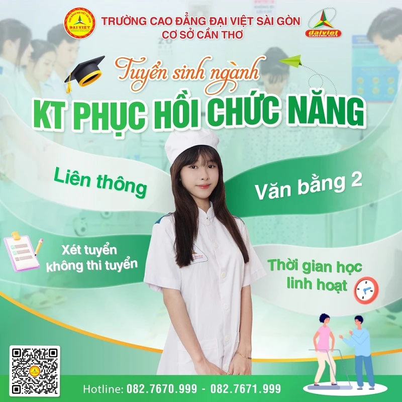Tuyển Sinh Liên Thông, Văn Bằng 2 Ngành Kỹ Thuật Phục Hồi Chức Năng