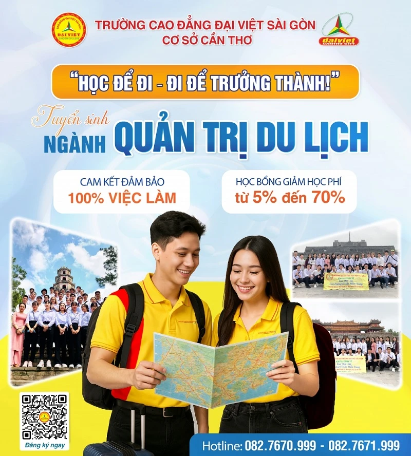 Tuyển Sinh Ngành Quản Trị Du Lịch