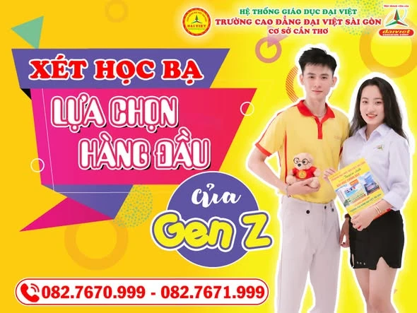 Xét Học Bạ – Lựa Chọn Hàng Đầu Của Gen Z | Tuyển Sinh Đại Việt Cần Thơ