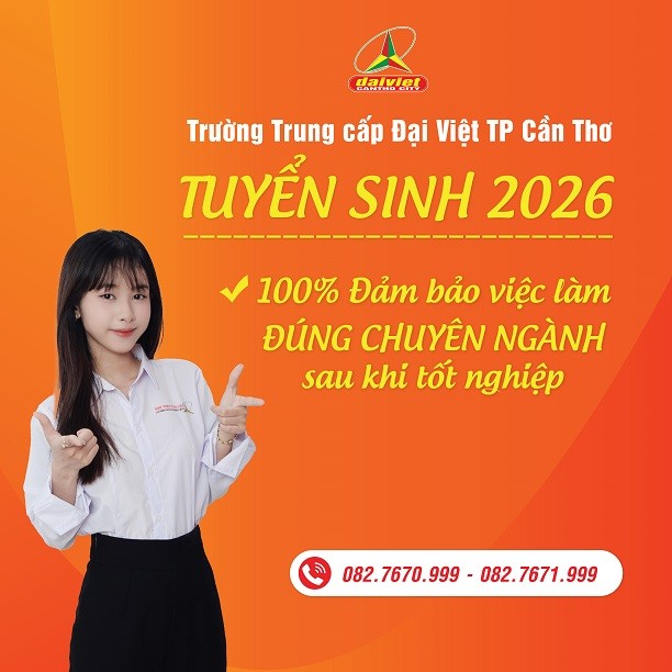 Trường Trung Cấp Đại Việt Tp Cần Thơ